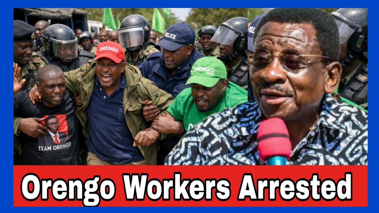Governor Orengo’s staff arrested after refusing to welcome Ruto during his Sunday visit to Siaya