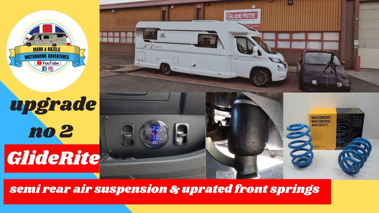 Upgrade no 2. A visit to Gliderite for semi rear air suspension [ MA 68 ]