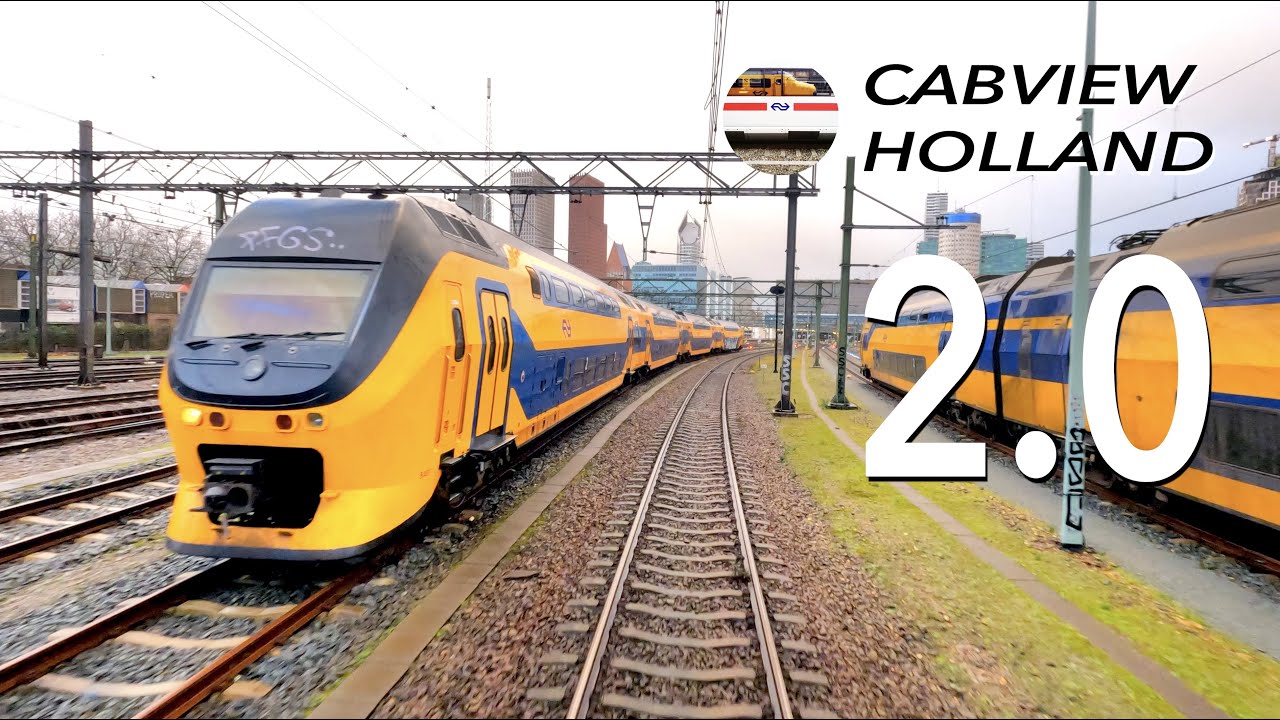 CVH 2.0 Cab Ride: Amsterdam - Haarlem - Den Haag CABVIEW HOLLAND VIRM 5 jan 2022