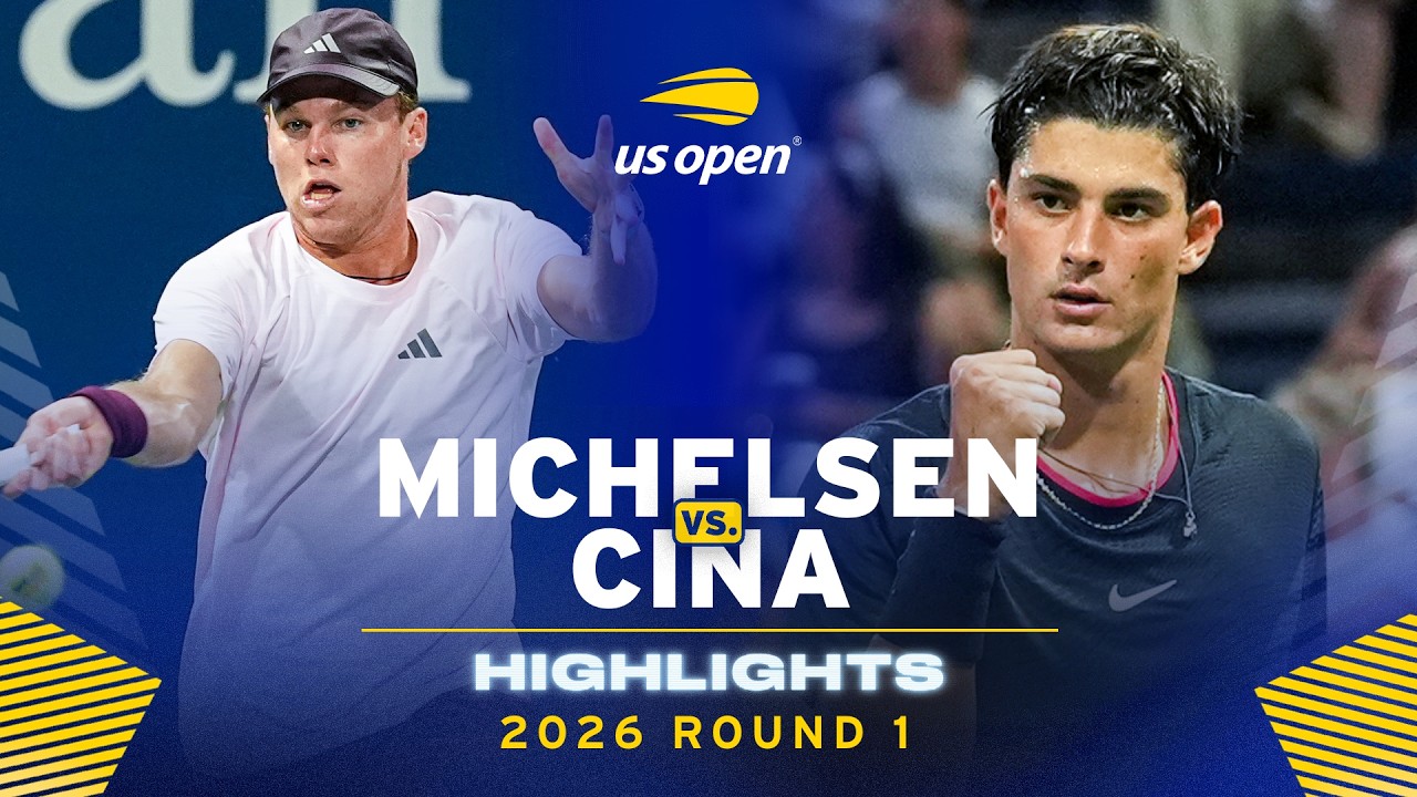 Alex Michelsen vs. Federico Cina Highlights | 2026 US Open Round 1