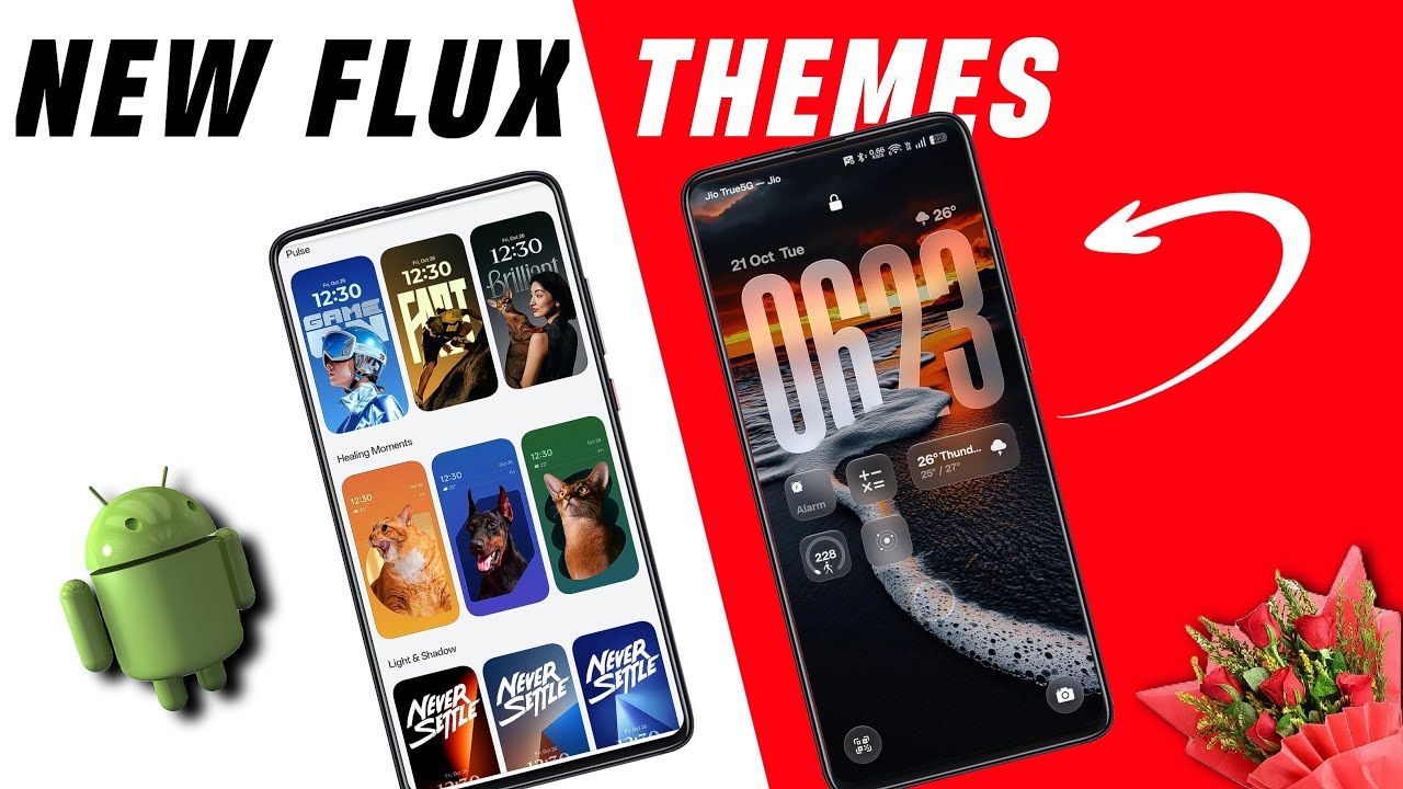 🔥WOW! Oxygen OS 16 Flux Theme Pack Leaked! New Wallpapers Revealed | Oxygen OS 16 New Themes Launch