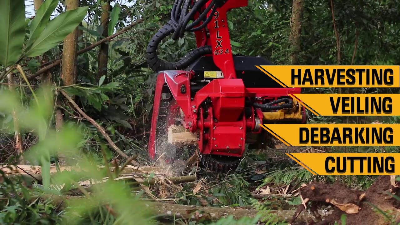 Hydraulic Excavator Cat® 313D2 LGP dengan Harvester Head #TrakindoUtama