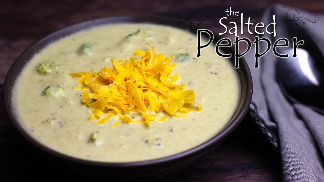 Broccoli and Cheese Soup ~ This one is a GAME CHANGER because it's HEALTHY too!