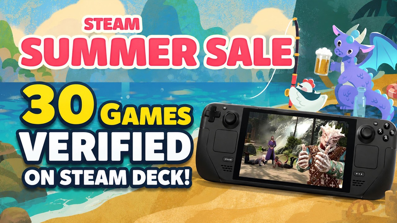 ЛЕТНЯЯ РАСПРОДАЖА STEAM 2026 &mdash; 30 игр, ПРОВЕРЕННЫХ на STEAM DECK!