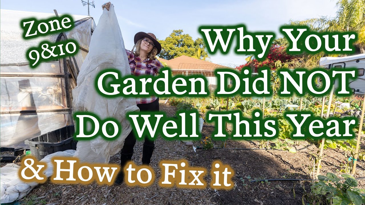 4 Ways To Be A BETTER Gardener This Next Year