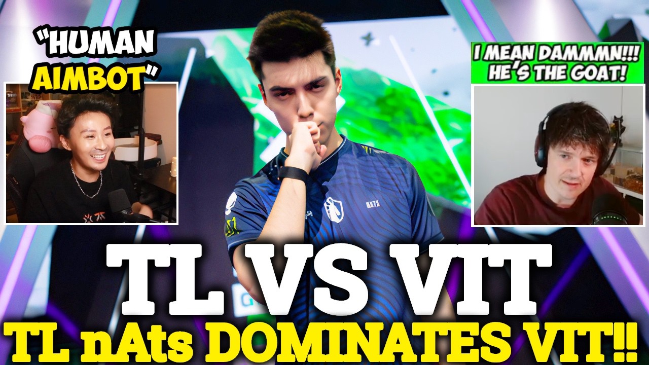 Streamers React to How TEAM LIQUID Easily Dominates & Eliminate TEAM VITALTY