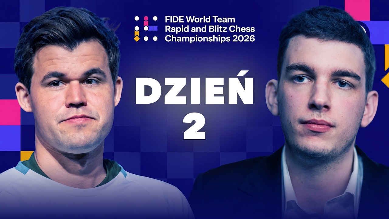 DUDA i CARLSEN w jednej DRUŻYNIE! | DMŚ w szachach szybkich