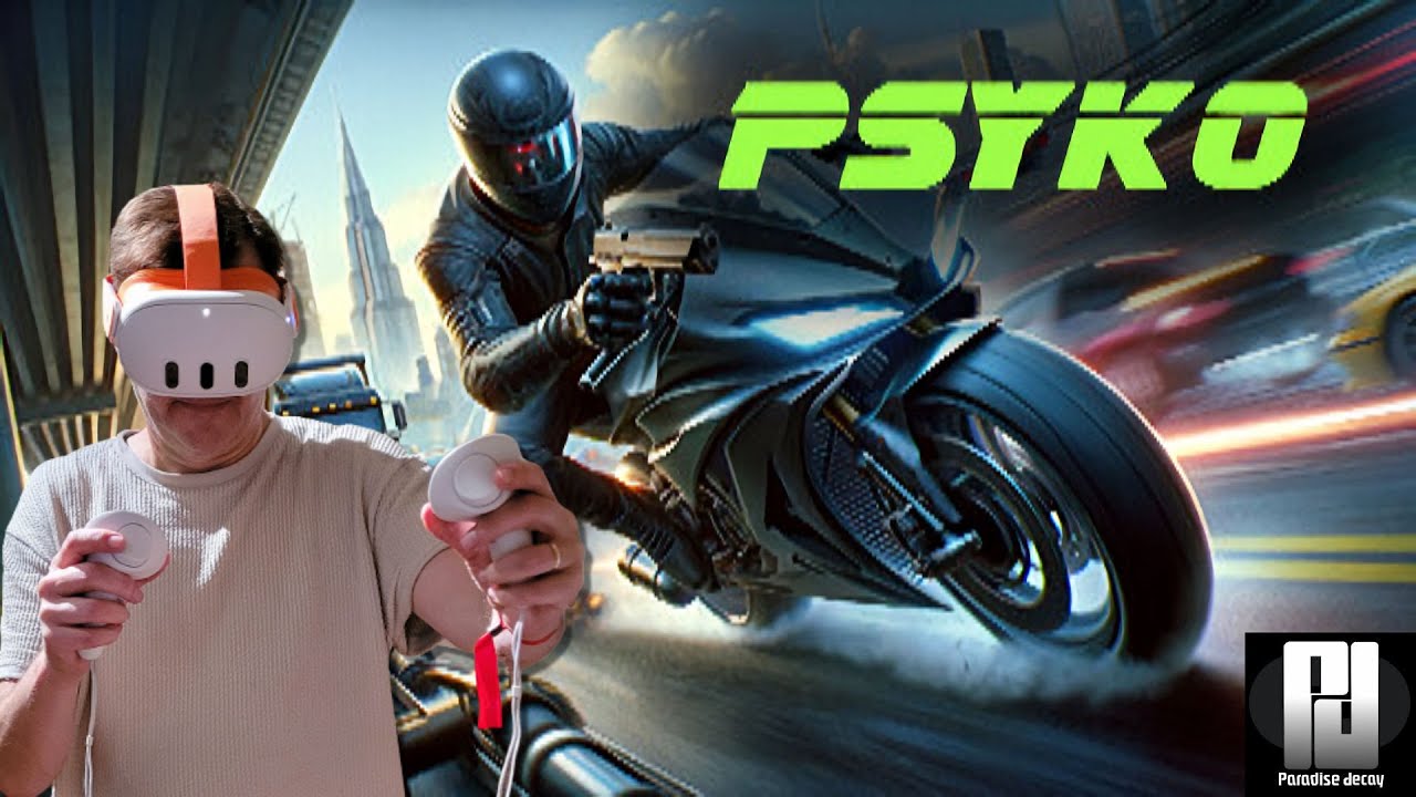 PSYKO - A brutally-fast motorcycle combat game! - #PCVR