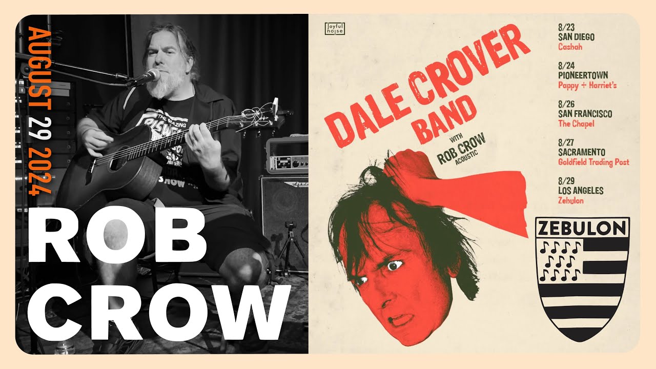 Rob Crow @ Zebulon Los Angeles CA 08-29-2024 Full Set
