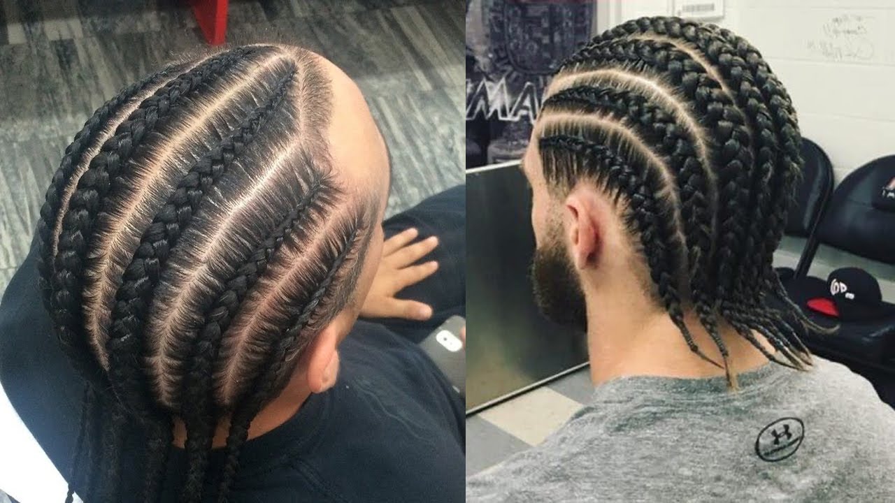 COMO HACER TRENZAS PEGADAS | HOW TO BRAID CORNROWS VIRIYUEMOON