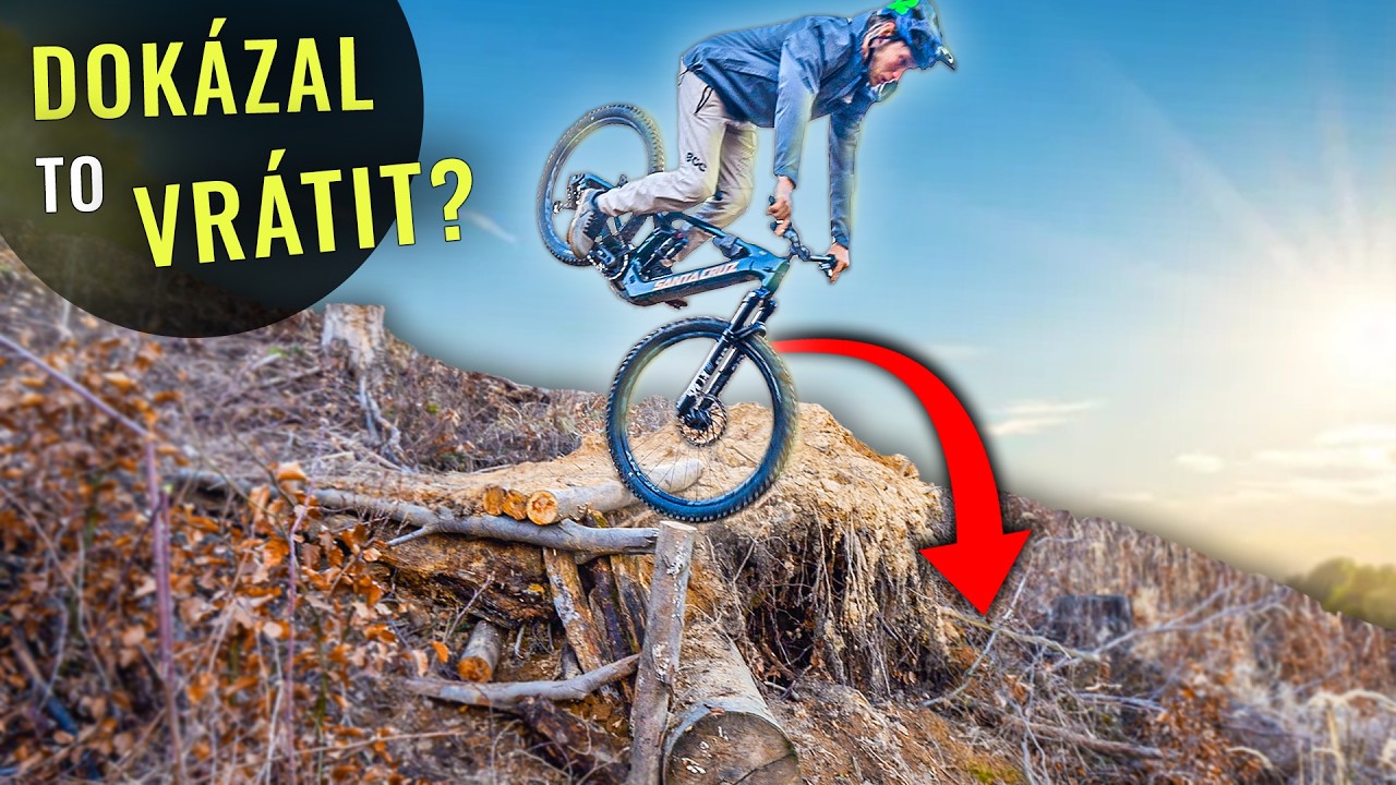 CRAZY TECHNICKEJ TRAIL NA EBIKU!