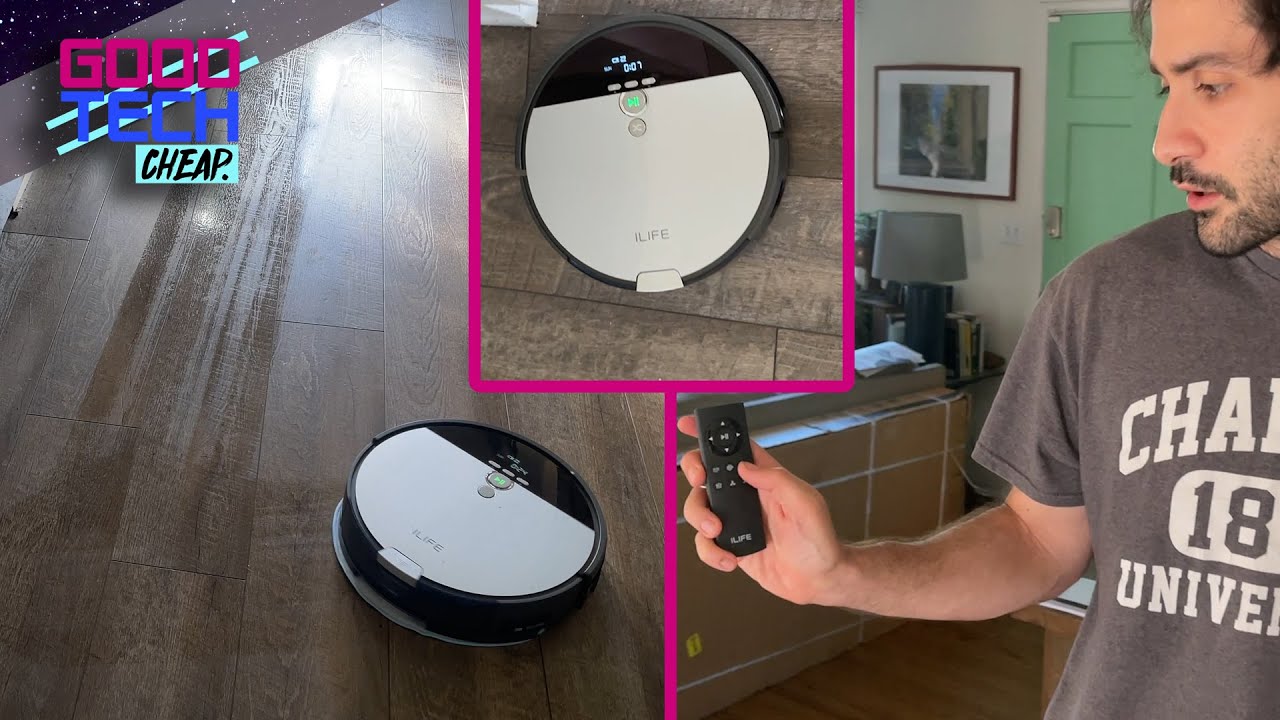 Unboxing ILIFE V8s, Robot Vacuum and Mop Combo : Good Tech Cheap