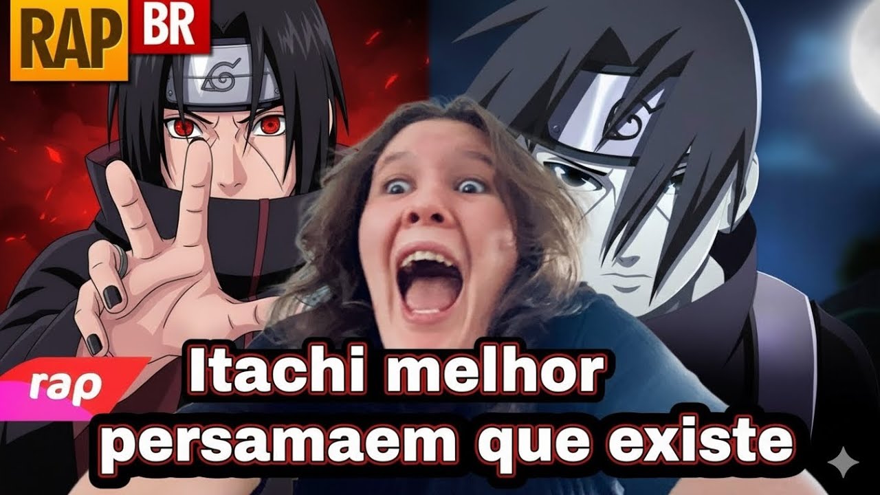 Eu e meu irmão reagindo ao rap do Itachi (@Tauz) e (@7minutoz)- (ODIAMOS O ITACHI?☝🏻🤯)