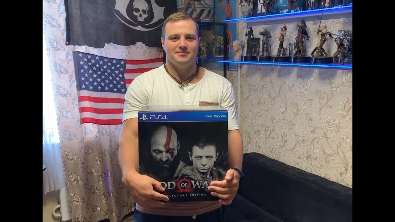 God of War Collectors Edition Распаковка/Unboxing