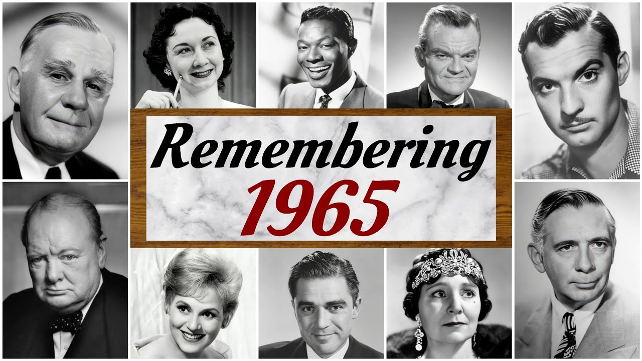 1965 Obituaries: Remembering Legendary Celebrities Who Died in 1965