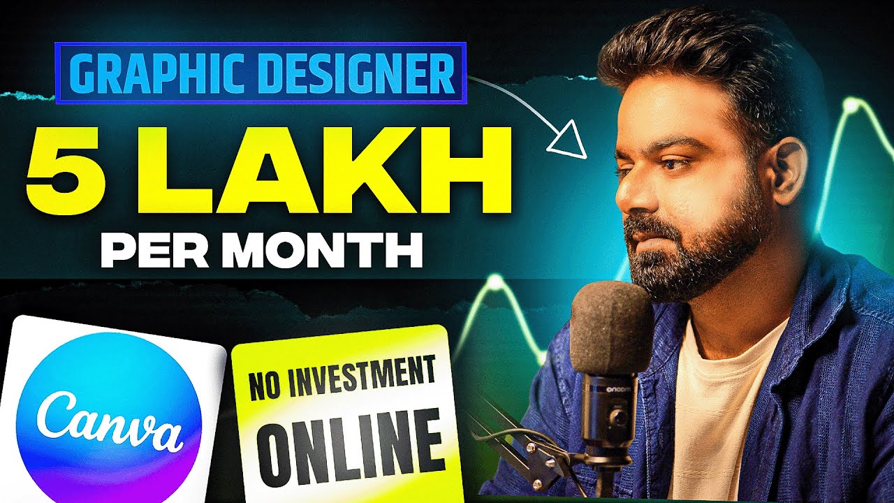 How He Made 5 Lakh/Month With Graphic Designing