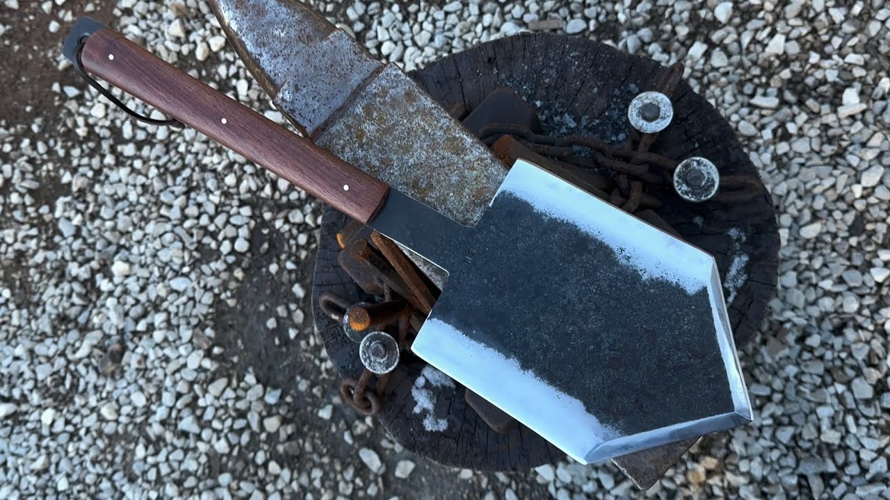 TACTICAL SHOVEL BUILD!! Could this be the all in one do it all Tactical Shovel?