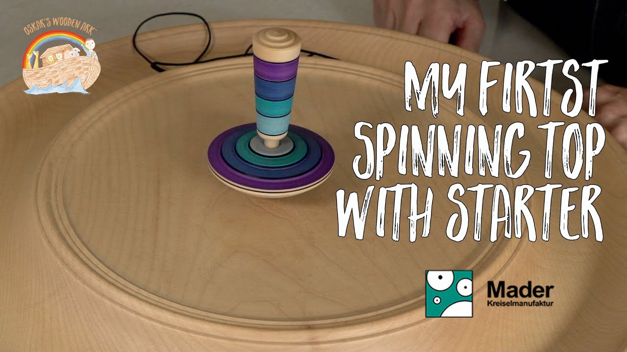Mader my First Spinning Top with Starter