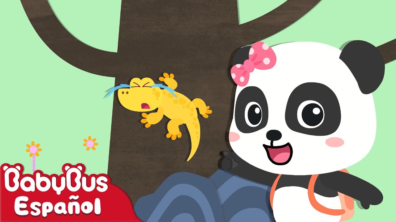 Dónde Está la Cola de Gecko | Canción Infantil | Video Para Niños | BabyBus Español