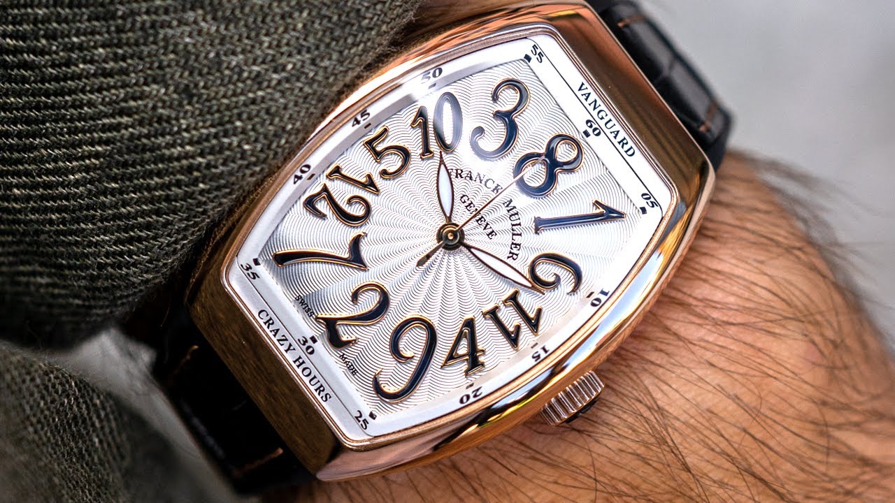 Franck Muller Vanguard — 5 часов, включая их знаменитую модель Crazy Hour