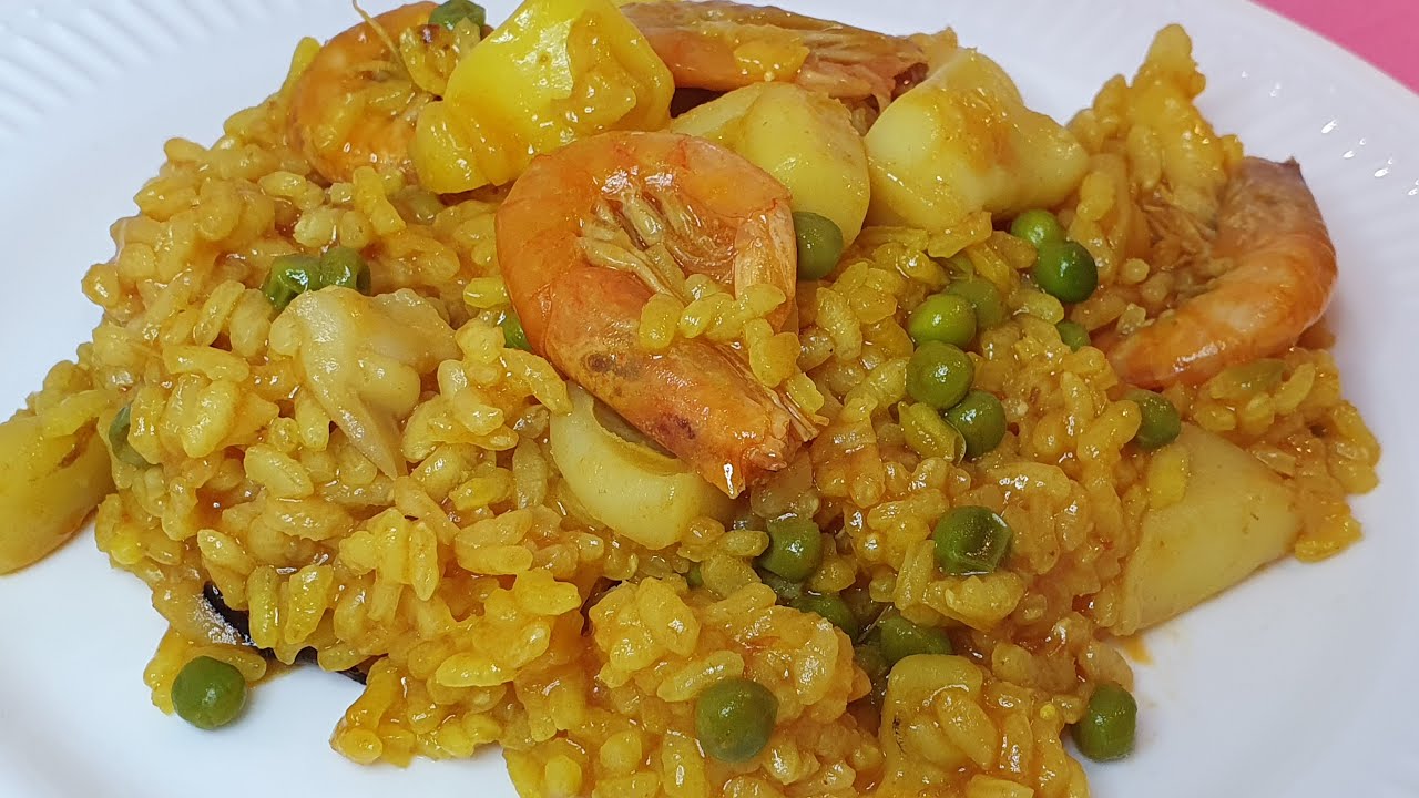 ARROZ CON SEPIA. Fácil y muy rico! #nuberosaylila