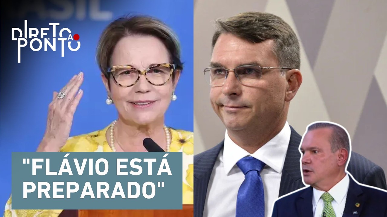 Fagundes vê Teresa Cristina como possível vice de Flávio em 2026 | DIRETO AO PONTO