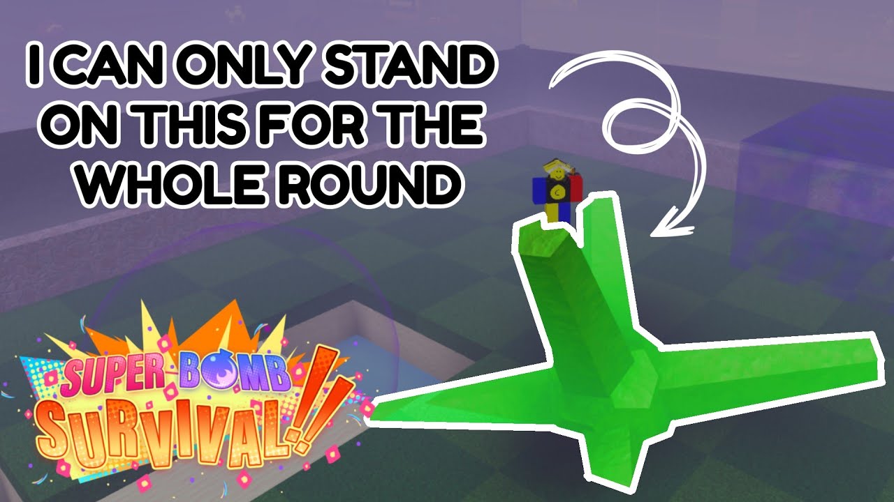 Can you beat Super Bomb Survival 6.0 without touching the map?