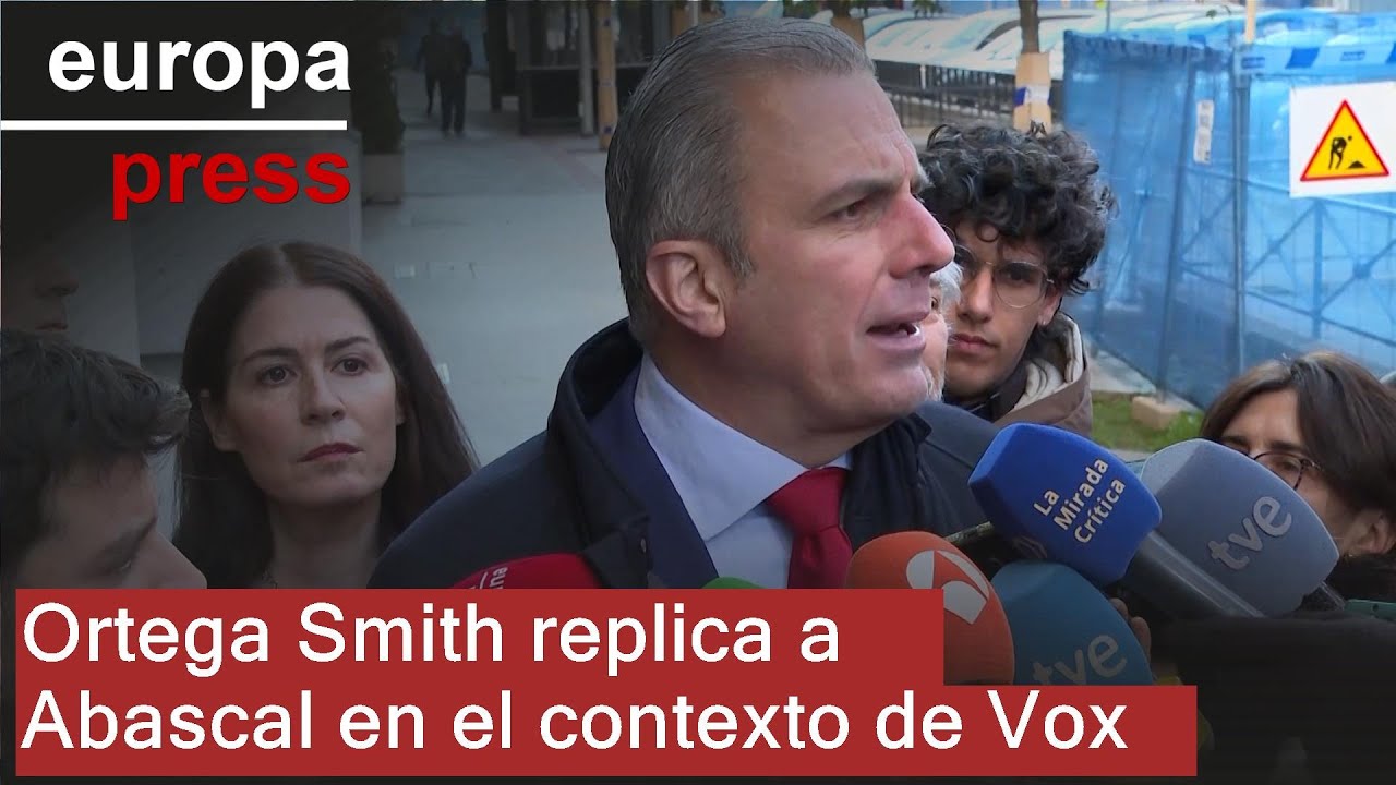 Ortega Smith responde a Abascal y Almeida ironiza sobre su situación en Vox