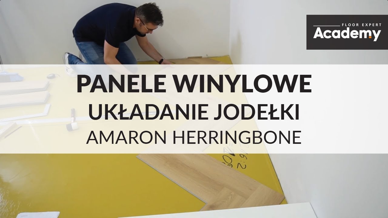 Klasyczna JODEŁKA - panele winylowe, JAK ułożyć w jodełkę ARBITON AMARON HERRINGBONE.