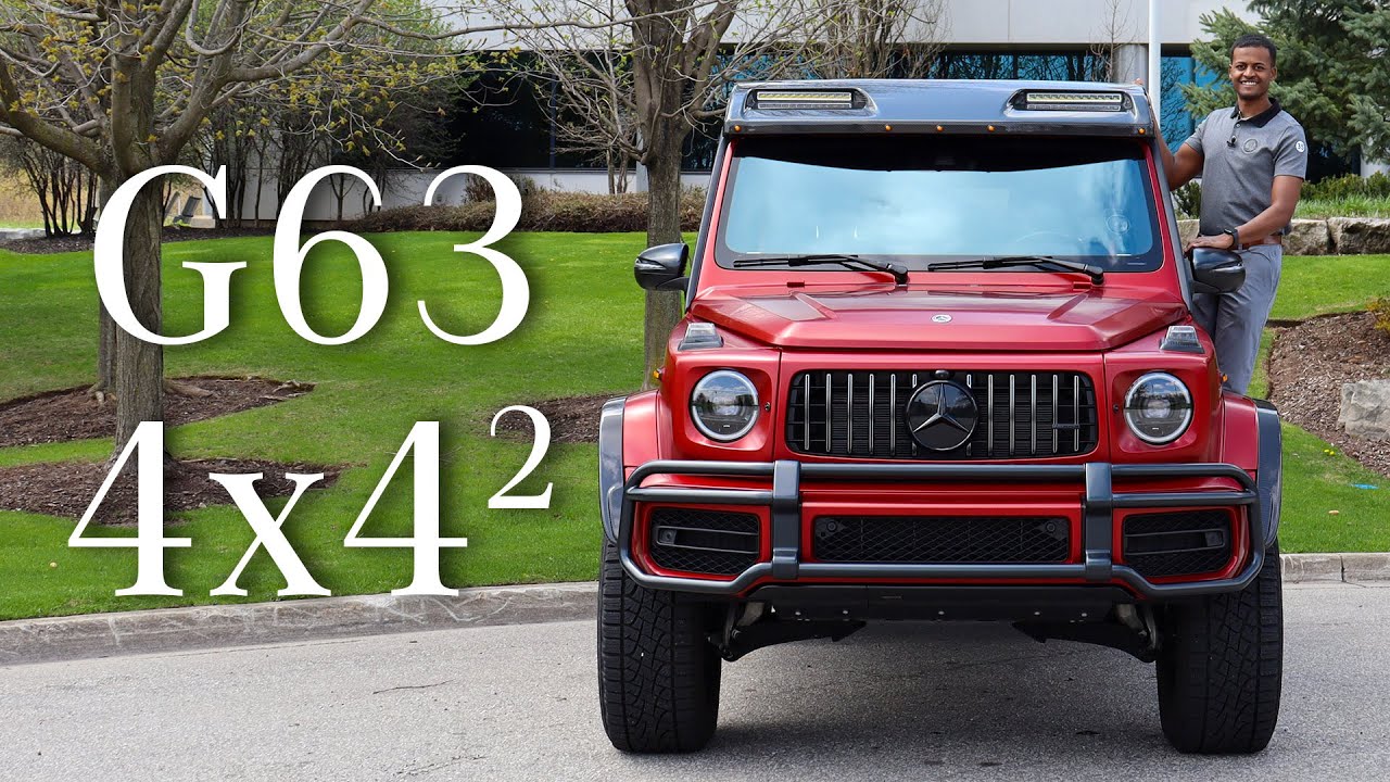 Mercedes-AMG G63 4x4² Featuring Hyacinth Red | Full Review + Drive 🔥