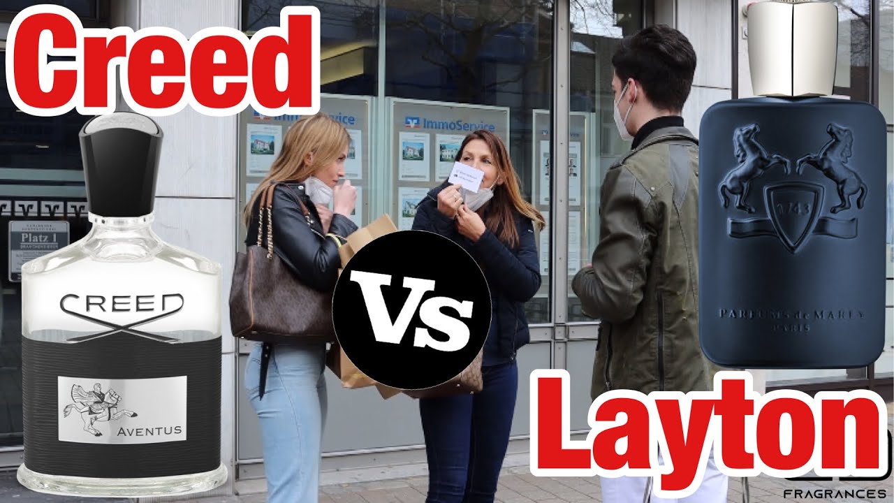 Creed Aventus vs Parfums de marly Layton | fragrance test