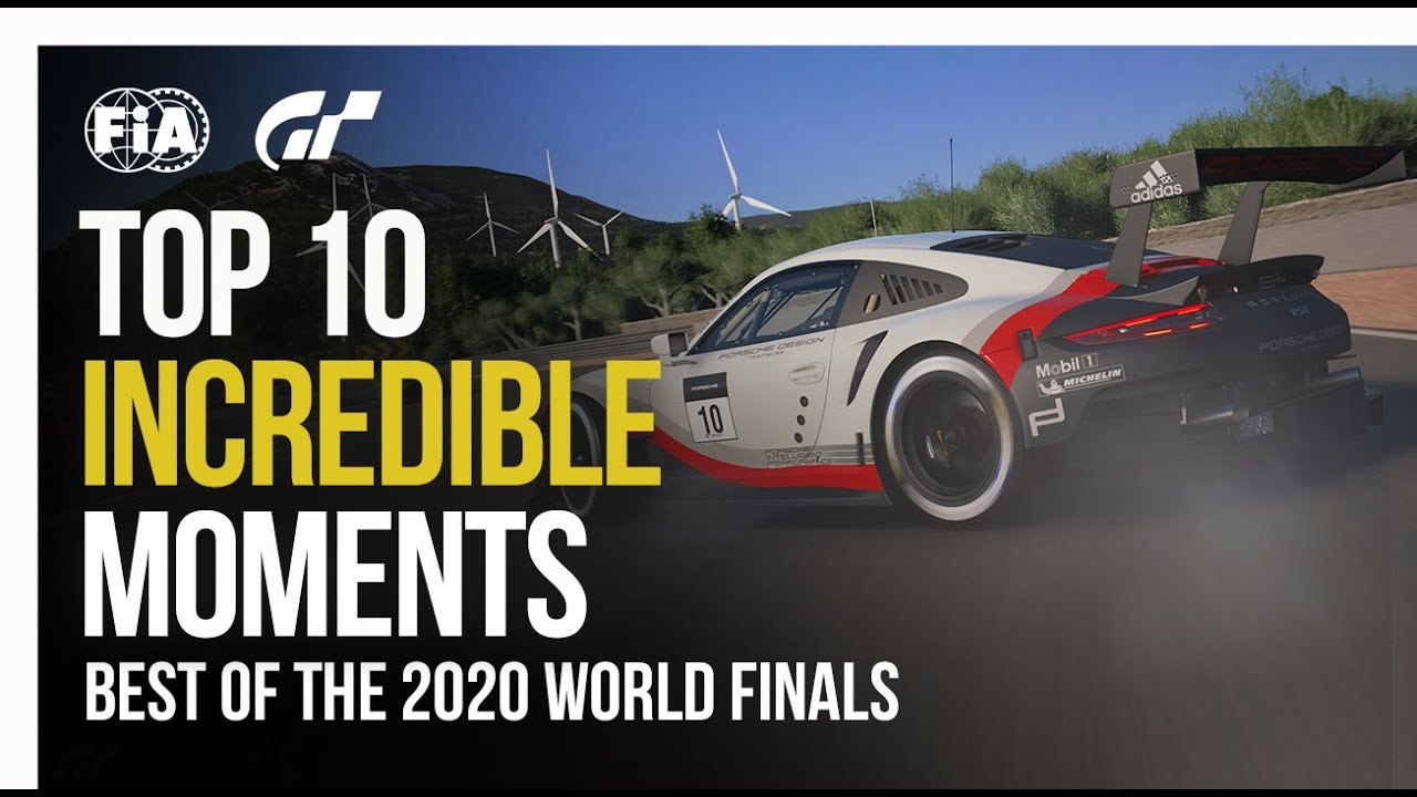 Top 10 Incredible Moments from FIA Gran Turismo Championships 2020 World Finals