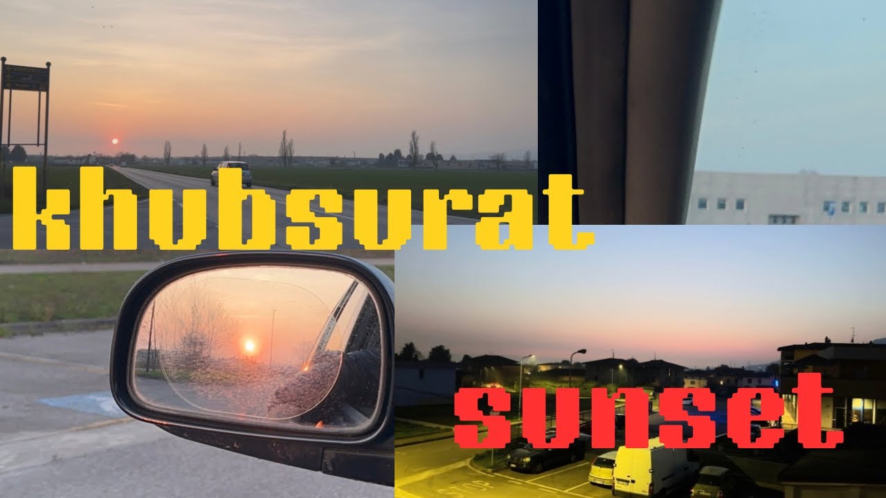 Golden Aasmaan, Sukoon Bhari Shaam | Suraj ki akhri Mukurahat |  evening vlog | Indian in Italy
