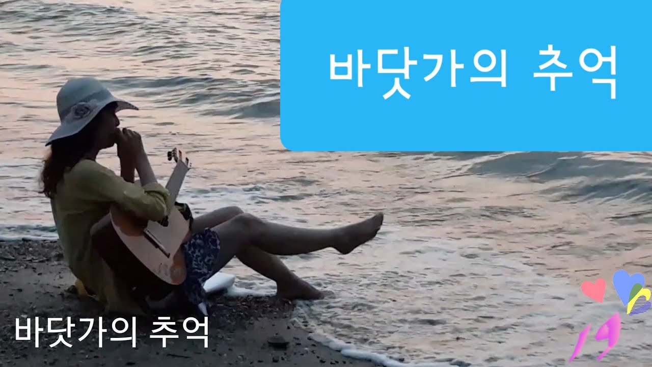 바닷가의 추억(키보이스) 하모니카독주-다양한 주법.19회