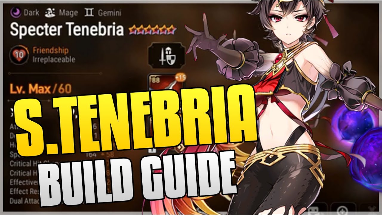 Epic Seven - SPECTER TENEBRIA BUILD GUIDE !!!