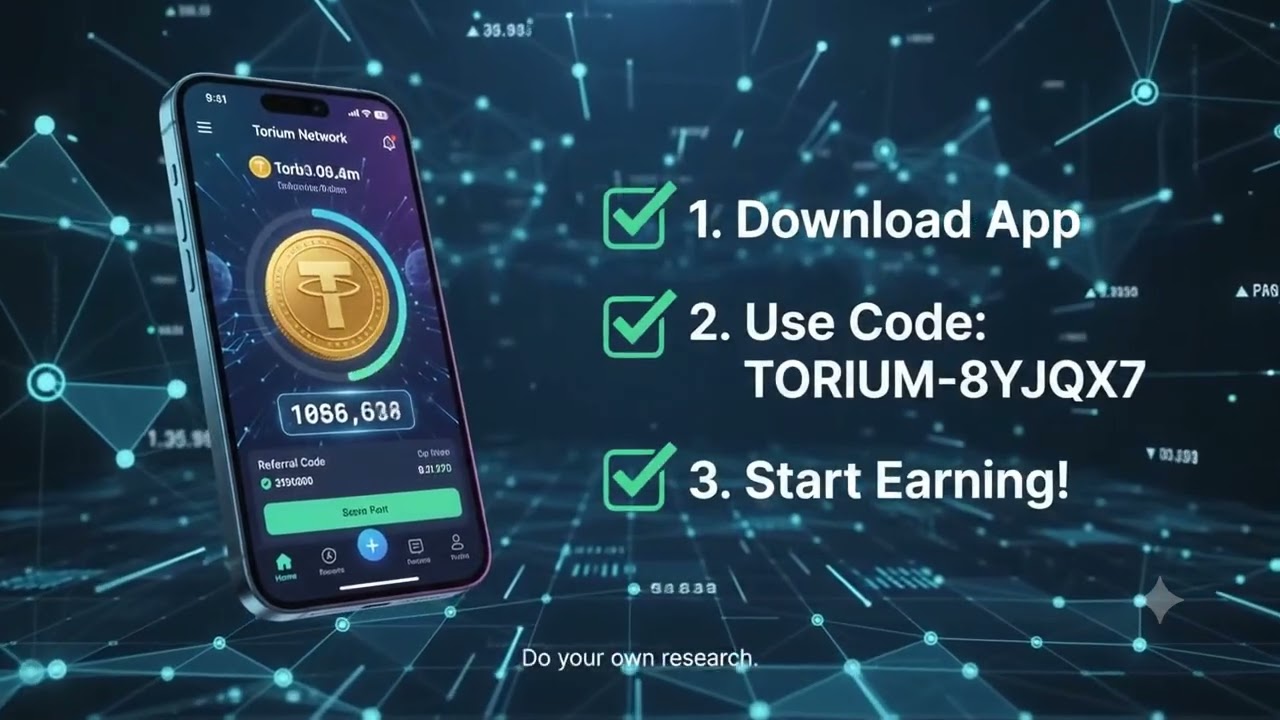 Torium Network: How to Earn Free TOR Coins on Your Phone! 🚀 