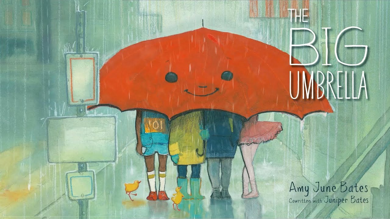 The Big Umbrella - An Animated Read Aloud With Moving Pictures  - Kindness and Inclusion