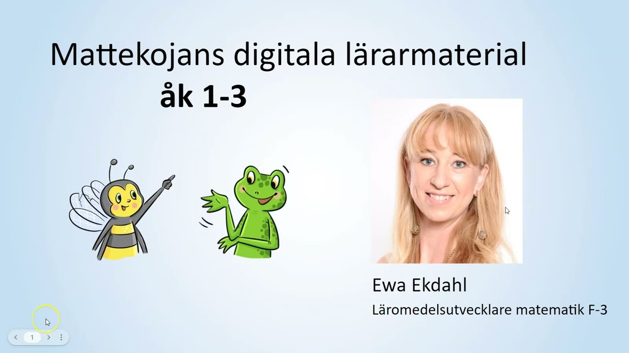 Mattekojan 1-3 digitalt lärarstöd