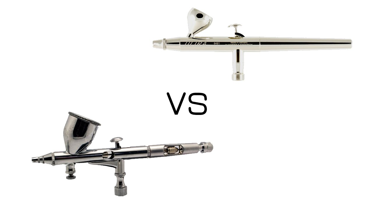 Harder & Steenbeck Ultra VS No name airbrush (Read subtitles)