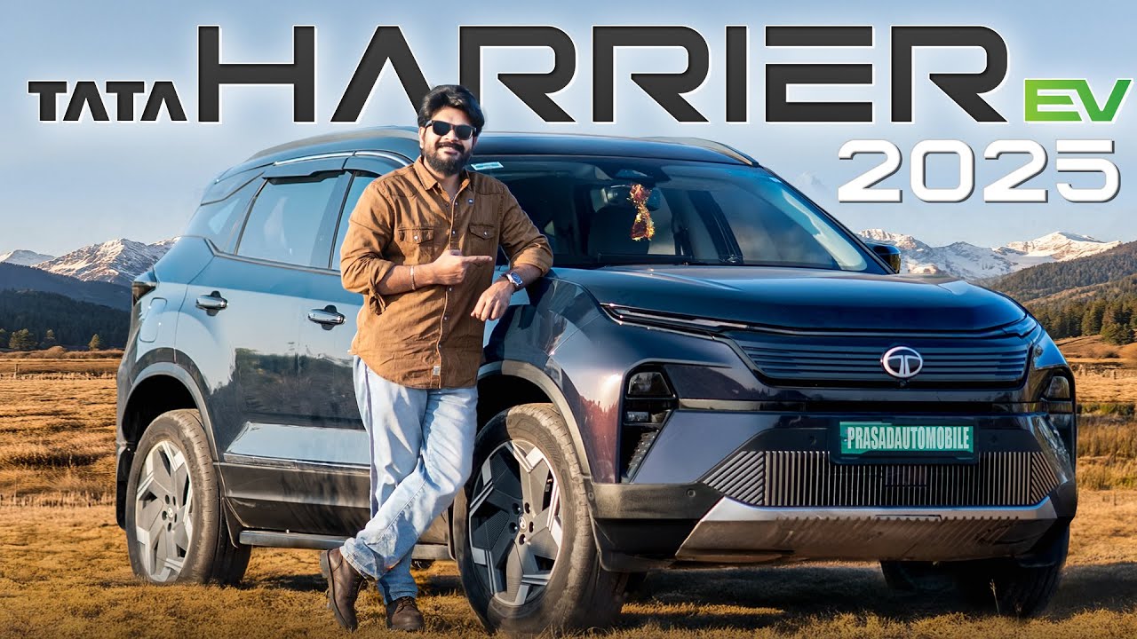 Tata Harrier.ev 2025 : 75kWh, 627km Range | Prasad auto mobile ||