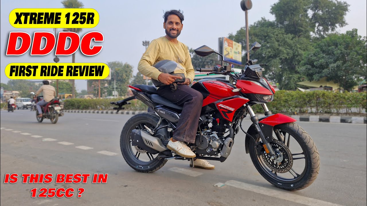 New Hero Xtreme 125R Dual Disc Dual Channel ABS First Ride Review