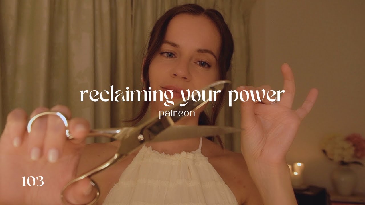 ASMR REIKI to reclaim your power (cord cutting, rattle, deep energy healing)