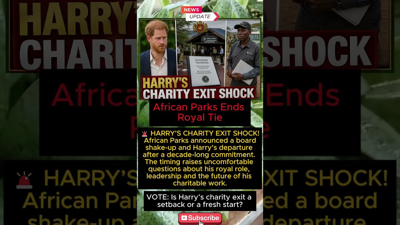 A 10-Year Royal Role COLLAPSES &mdash; Harry Faces New Questions 😳 #princeharry  #royalnews  #shorts