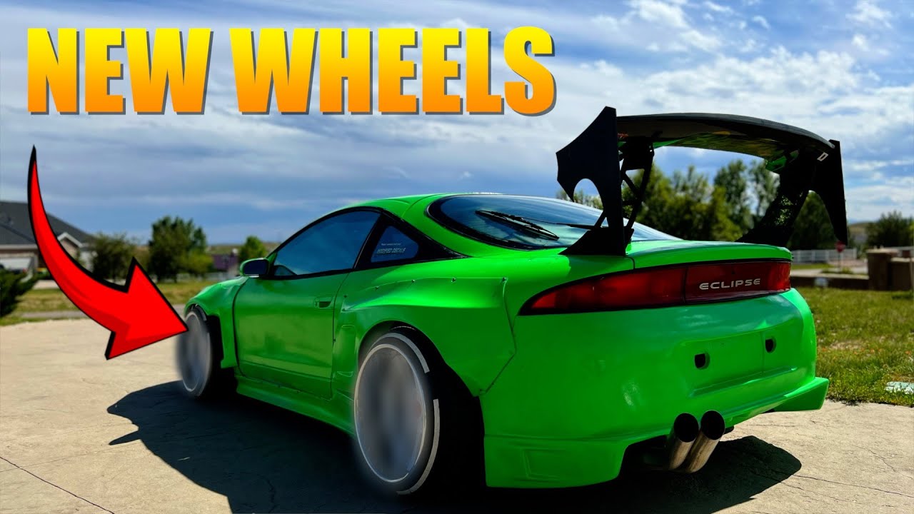 New Wheels for the Widebody Eclipse!
