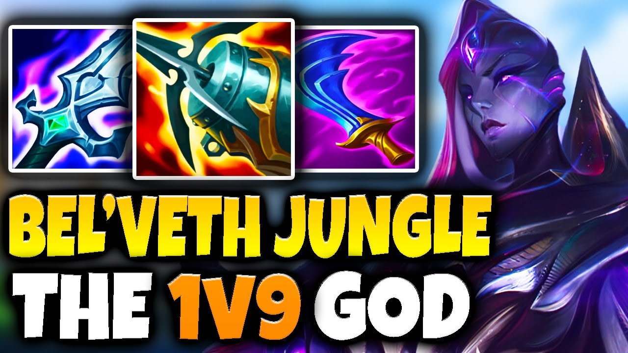 Bel'veth is the ULTIMATE 1 v 9 JUNGLER for Season 13!
