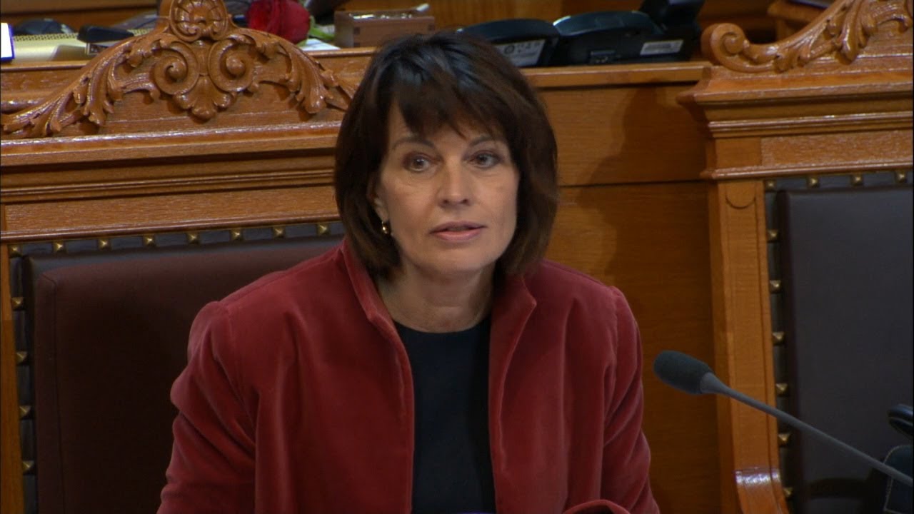 Jahresziele des Bundesrats 2018 - Bundespräsidentin Doris Leuthard am 30.11.2017 im Ständerat