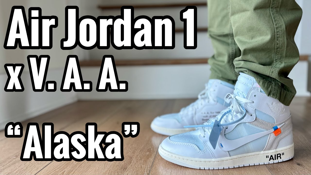 Обзор и фото Air Jordan 1 x Virgil Abloh Archive &ldquo;Alaska&rdquo;.