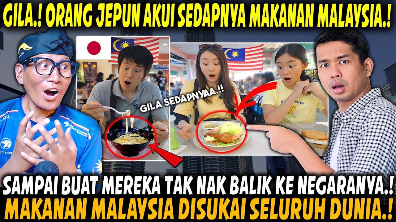 GILA‼️ Orang Jepun TERPESONA Dengan Makanan Malaysia – ‘Rasanya Macam Syurga!’
