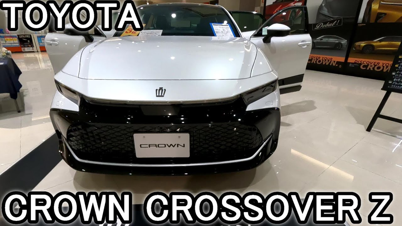 今話題のサドルタンカラー内装　トヨタ クラウン クロスオーバーZ　　TOYOTA　CROWN CROSSOVER Z 　装備　(PART1　前編)