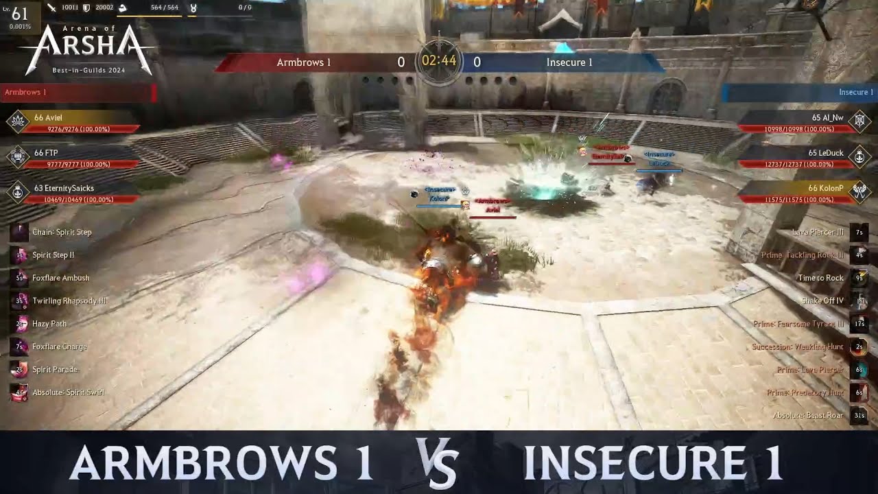 EU 2024 Best In Guild - Grand Finals - Armbrows vs Insecure (Awk Mystic POV)